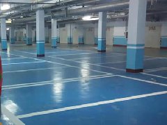 地下车库停车场划线