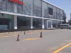 广汽本田4S店停车位划线