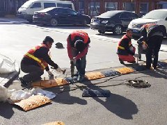 减速带安装施工