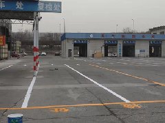 石景山检测场整体标线施工