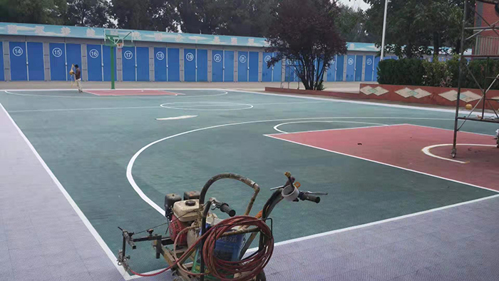 体育场地冷喷划线